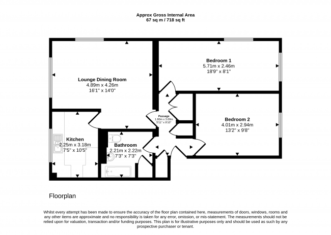 Flat 3, 10 Warren Road, Guildford, GU1 3NR 6