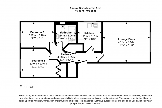 Flat 211, Elmstead Avenue, Wembley Park, Greater London, HA9 8NU 3