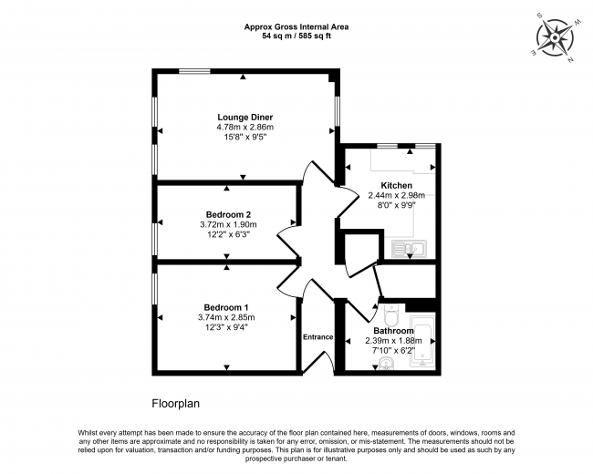 1 Abbotsbury Heights, Bicknor Close, Canterbury, Kent, CT2 7UH 1