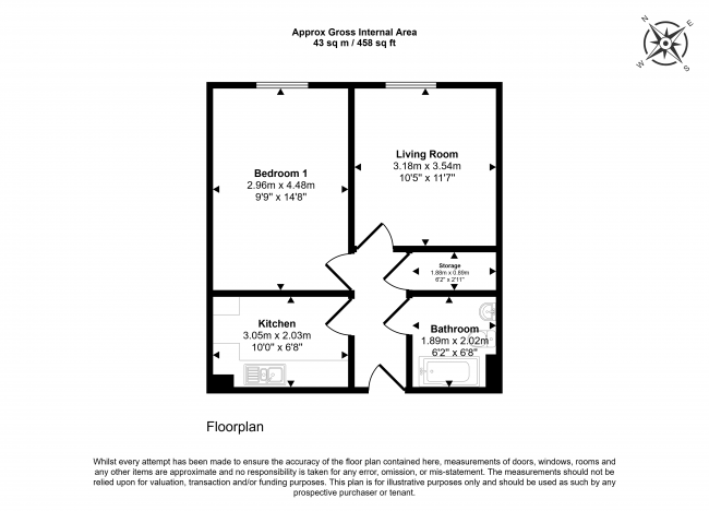 Flat 15, Ashmoor House, Dragon Parade, Harrogate, North Yorkshire, HG1 5QF 9