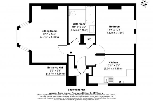 Flat 1, 55 Cromwell Road, St Andrews, Bristol, BS6 5HA 2