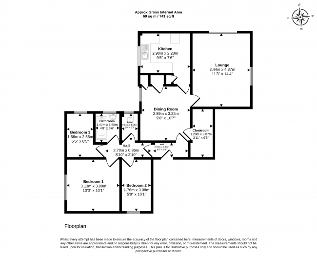 86 Hall Park Close, Littleover, Derby, DE23 6GY 6