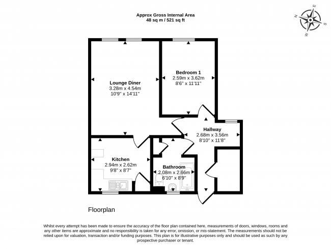 Flat 10, St. Johns Court, Sholebroke Avenue, Leeds, West Yorkshire, LS7 3HD 4