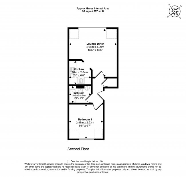 Flat 38, Rochester Drive, Watford, Hertfordshire, WD25 9BJ 7