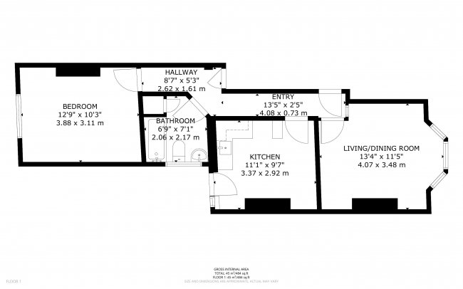 Flat 56A Adelaide Road, Ealing, London, W13 9EB 42