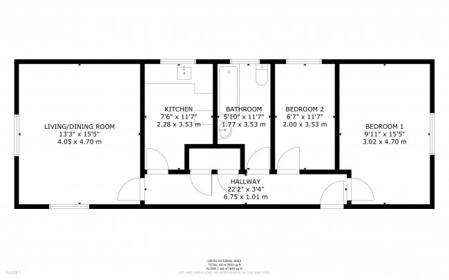 Flat F, 99 Belvedere Road, Crystal Palace, London, SE19 2HY 75