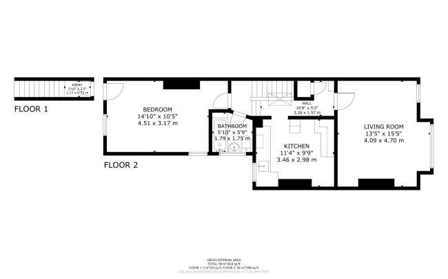 Flat A, 82 Midmoor Road, Balham, London, SW12 0ET 10