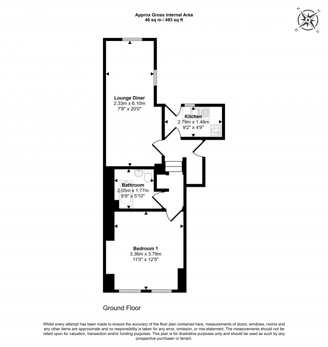 Flat 1, 39 Dafforne Road, Tooting, London SW17 8TY 18