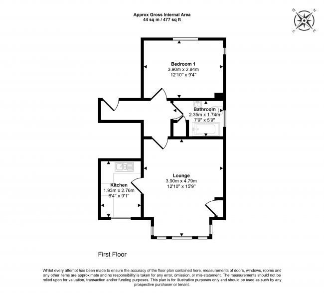 Flat 3, 42 Hove Park Villas, Hove, BN3 6HG 12