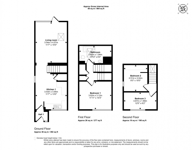 21 Heriot Road, Chertsey, KT16 9BU 1