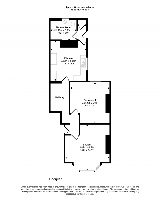Flat A, 52 Brackenbury Road, Preston, Lancashire, PR1 7UQ 78