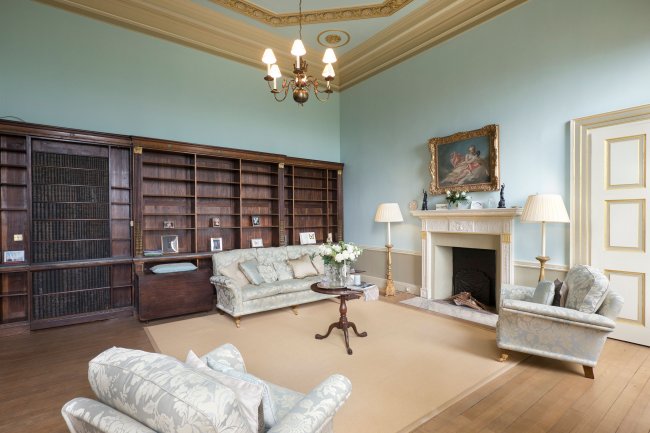 The Great Stair & Library, Burley on the Hill, Oakham, LE15 7FH 1