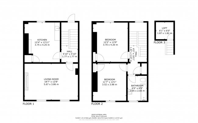 Flat B, 52 Oakley Road, Islington, London, N1 3LS 2