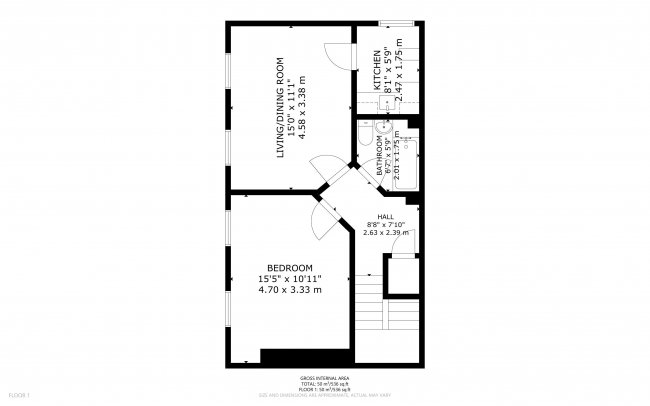 Flat D, 16 Huntingdon Street, Islington, London, N1 1BS 9