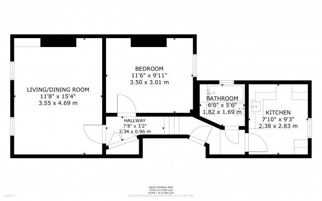 15B Argyle Road, Mile End, London, E1 4EQ 2