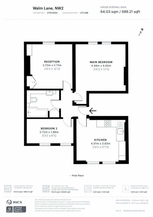 9B Walm Lane, Willesden Green, London, NW2 5SJ 5