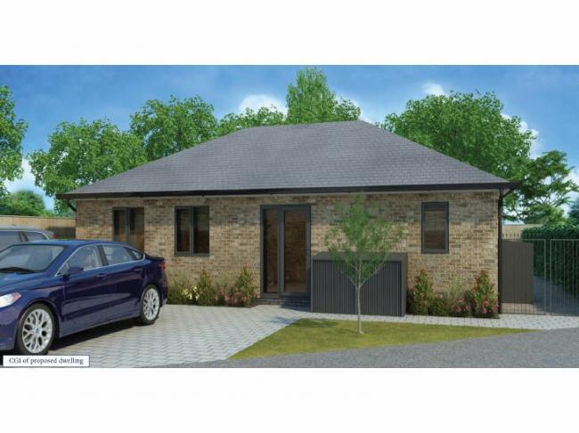 Land to the side and rear 11 & 12 Winchstone Close,
Shepperton, Middlesex TW17 0JY 1