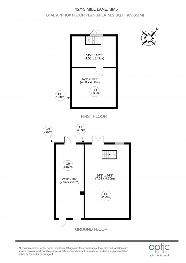 Workshop Unit rear of 12/13 Mill Lane, Carshalton, Surrey SM5 2JY 5