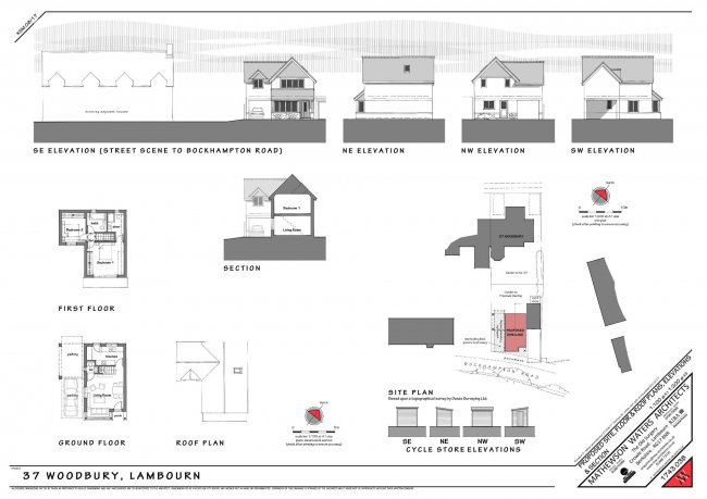Site to the rear of 37 Woodbury, Lambourn, Hungerford, Berkshire, RG17 7LT
 3