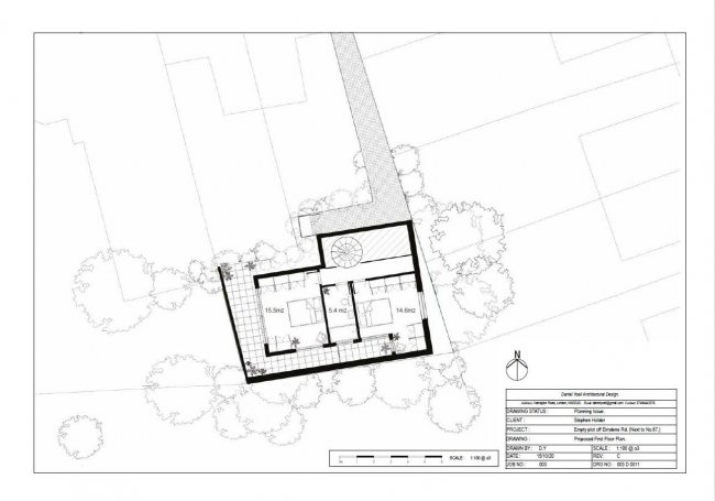 Land to the rear of 67 Elmdene Road, Woolwich, London, SE18 6TZ
 3