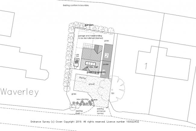 Garages adjacent to 1 The Village, Hamstead Marshall, Newbury Berkshire, RG20 0HN
 6