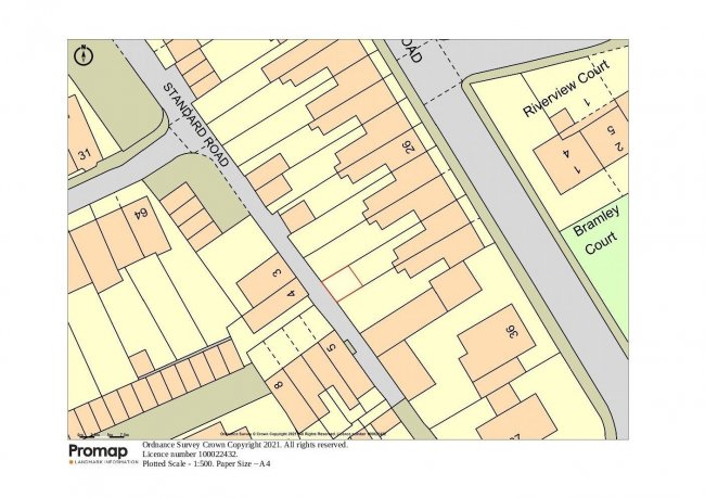 Land at Standard Road (rear of 32 Cheshunt Road ) Belvedere, Kent, DA17 5JB 
 3