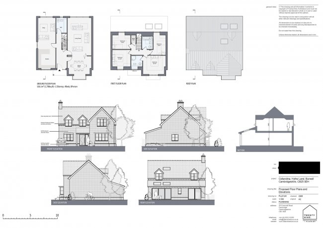 Collendina, Hythe Lane, Burwell, Cambridgeshire, CB25 0EH
 1