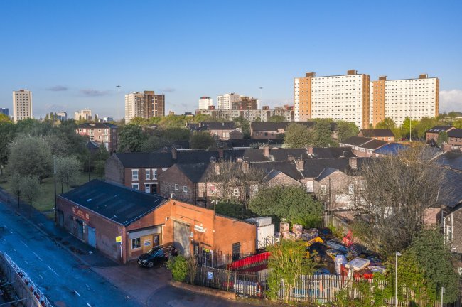 Kendal House and associated land, 11 -13 Frederick Road, Salford, Greater Manchester M6 6NZ
 1