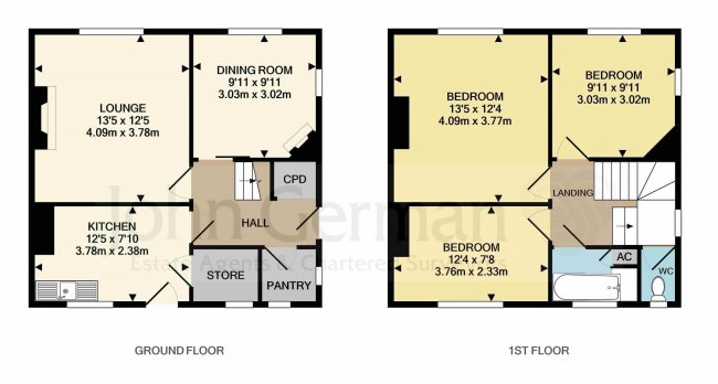 1 and 2 War Farm Cottages, Dog Kennel Lane, Bradley, Ashbourne, Derbyshire DE6 1PH 3