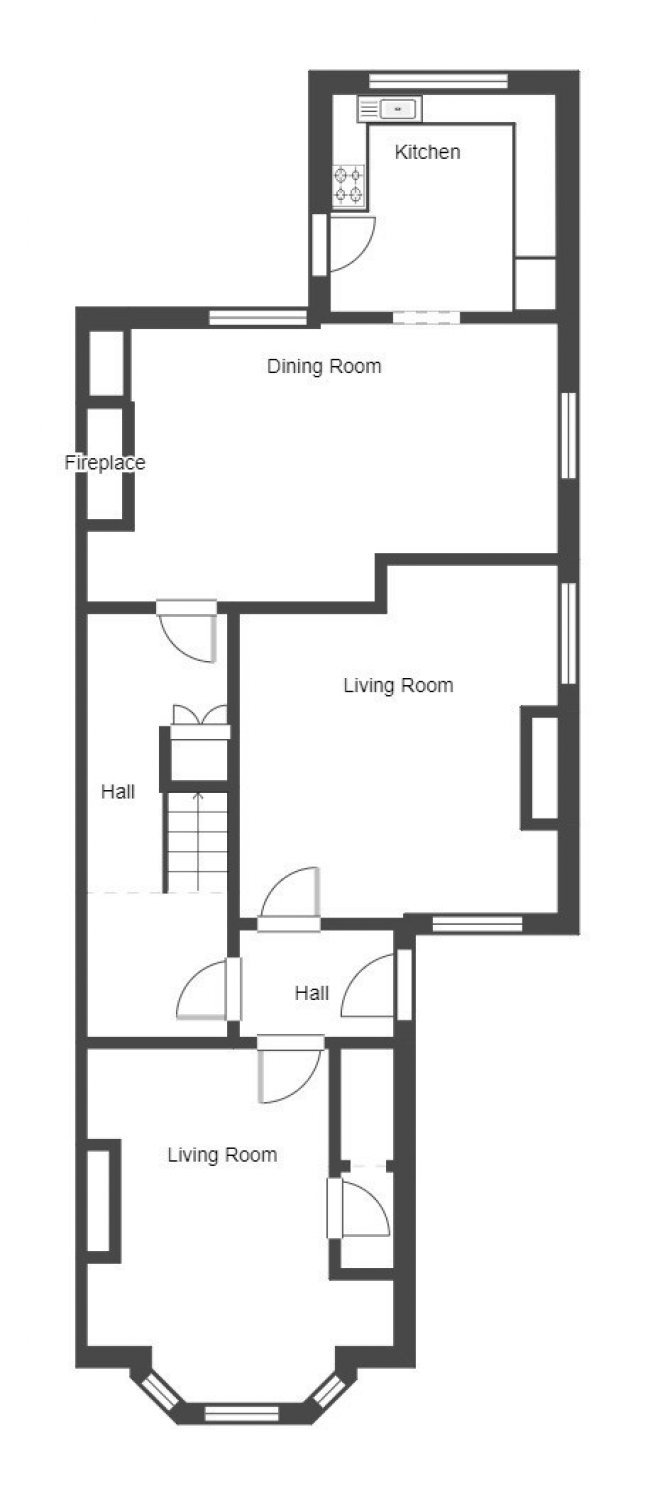 19 Carter Street, Uttoxeter, Staffordshire, ST14 8EY 
 4