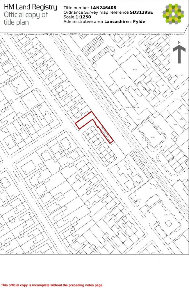 108A St Andrew Road North, Lytham St Annes, Lancashire FY8 2JQ
 1