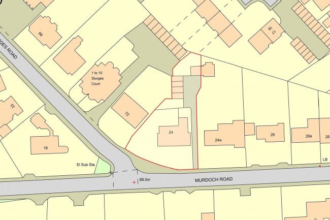 Flats 1-4, 24 Murdoch Road, Wokingham, Berkshire RG40 2DF
 7