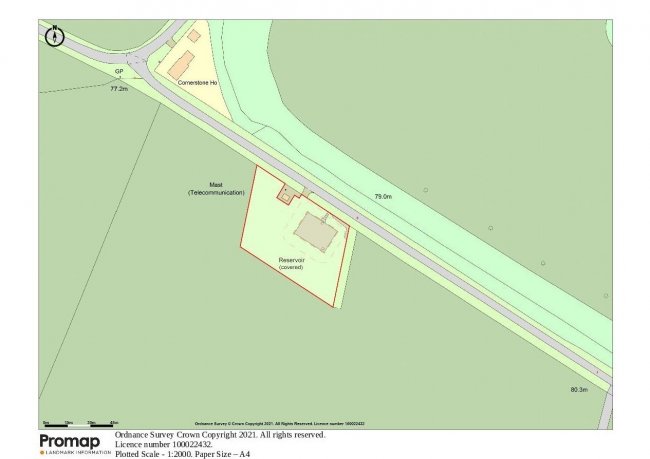 Former Covered Reservoir Site, Hargrave Road, Raunds, Wellingborough, Northamptonshire, NN9 6BF 7