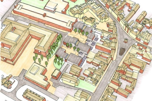 Land rear of 1-15 The Broadway, Newbury, West Berkshire RG14 1AS
 8