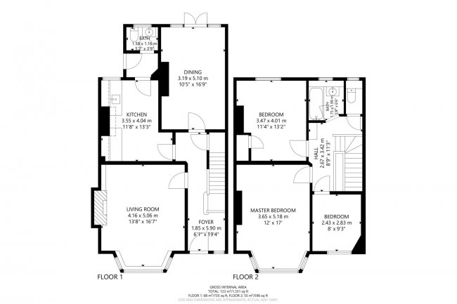 28 Muncaster Road, Battersea, London SW11 6NT
 8