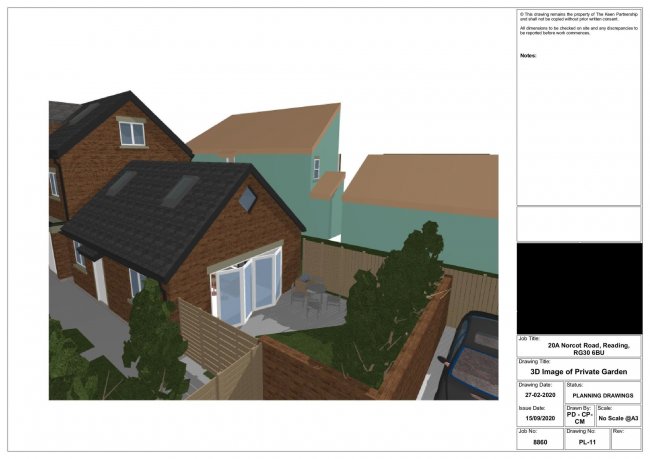 20a Norcot Road and adjoining land, Tilehurst, Reading, Berkshire RG30 6BU
 1