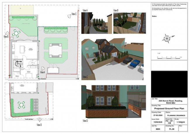 20a Norcot Road and adjoining land, Tilehurst, Reading, Berkshire RG30 6BU
 1