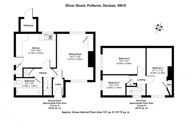 5 Silver Street, Potterne, Wiltshire SN10 5NG
 9