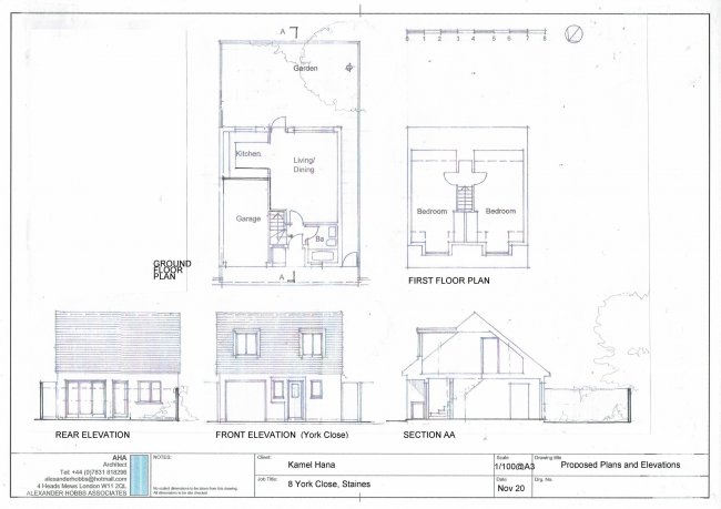 Land between 8-9 York Close, Staines-upon-Thames, Middlesex, TW18 1GA
 5