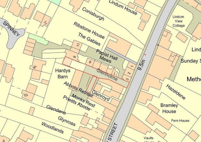 Two garages and land to the rear of Glenholme and Land lying to the west of High Street, Barrow-Upon-Humber, Lincolnshire DN19 7AA
 4
