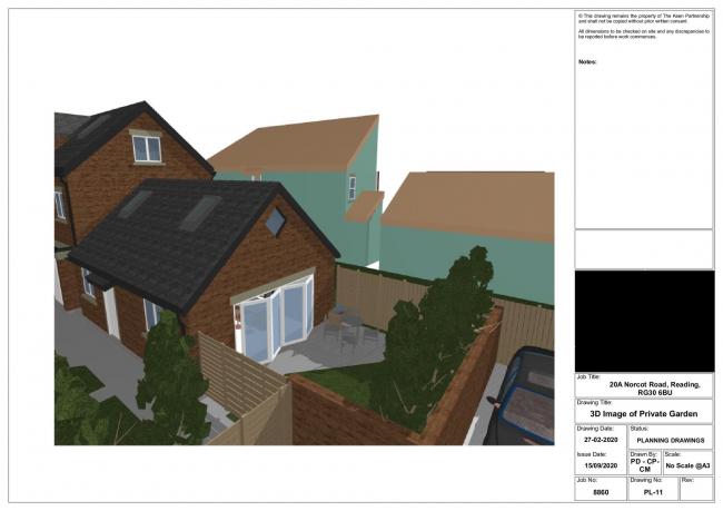20a Norcot Road and adjoining land, Tilehurst, Reading, Berkshire RG30 6BU
 4