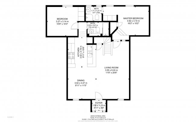 Flat 7, 133 Deptford High Street, London, SE8 4NS 8