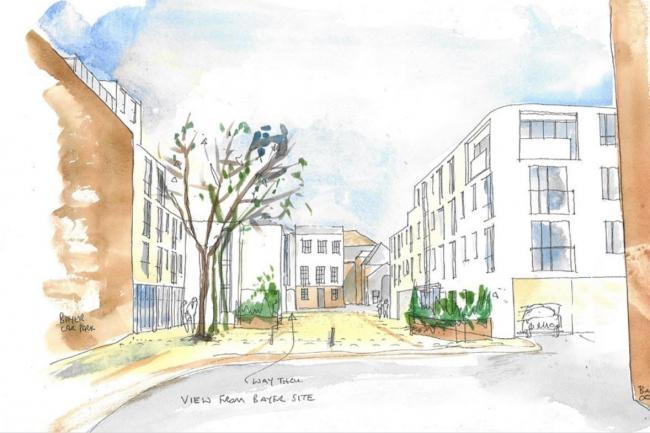 Land rear of 1-15 The Broadway, Newbury, West Berkshire RG14 1AS
 9