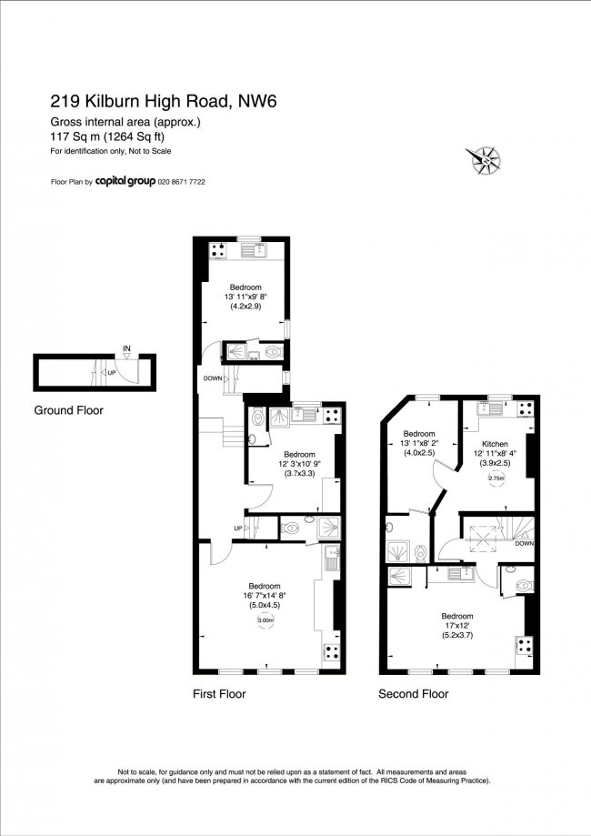 First and Second Floors, 219A Kilburn High Road, Kilburn, London, NW6 7JG 7