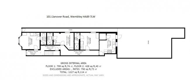 101 Llanover Road, Wembley, Middlesex, HA9 7LW 4