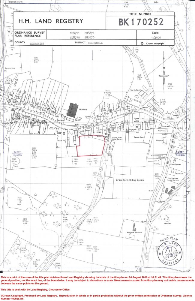 Land off Maize Lane, Forest Road, Warfield, Berkshire RG42 6AU
 9