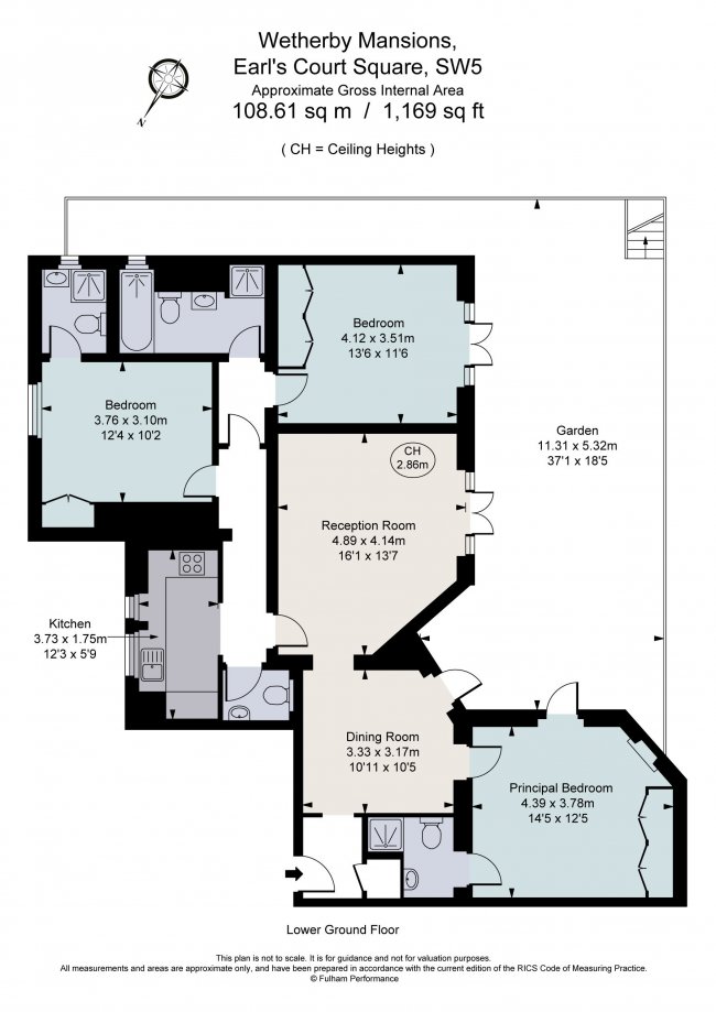 Flat B Wetherby Mansions, Earl's Court Square, Earl's Court, London, SW5 9BJ 5