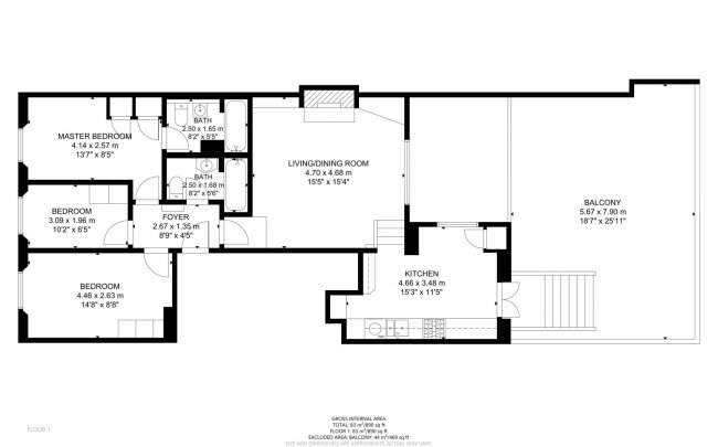 Flat 7 Hilton House, 22 Craven Hill Gardens, Bayswater, London, W2 3EE 4