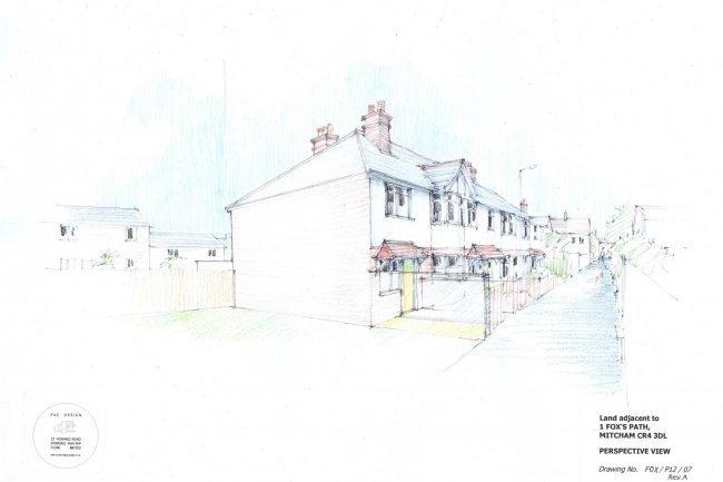 Land Adjacent to 1 Fox's Path, Mitcham, Surrey CR4 3DL 8