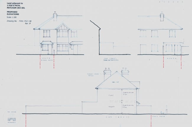 Land Adjacent to 1 Fox's Path, Mitcham, Surrey CR4 3DL 8